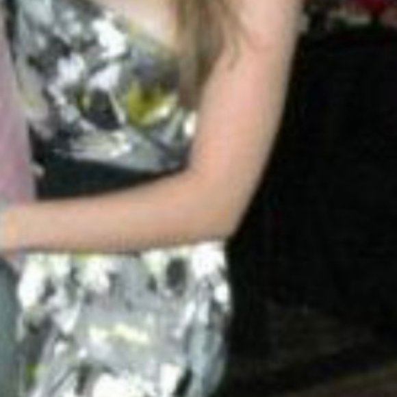 Max and Cleo One shoulder Abstract Floral Cocktail Dress - Picture 2 of 4